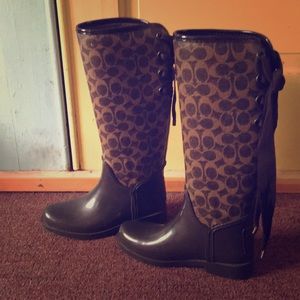 Coach tall boots